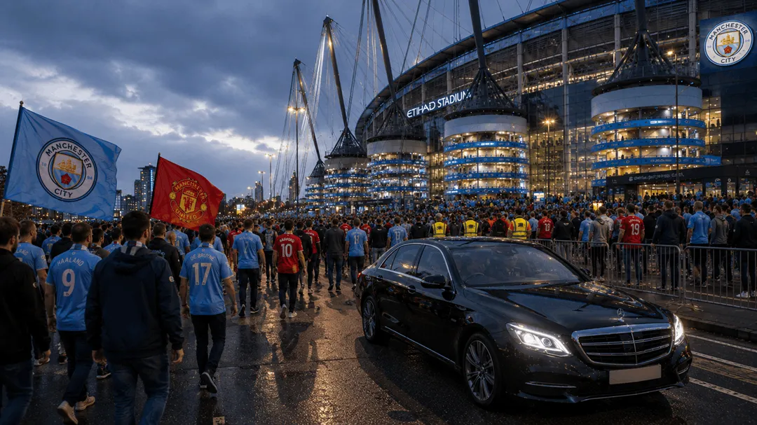 Booking a Taxi Around Manchester United or Man City Match Days