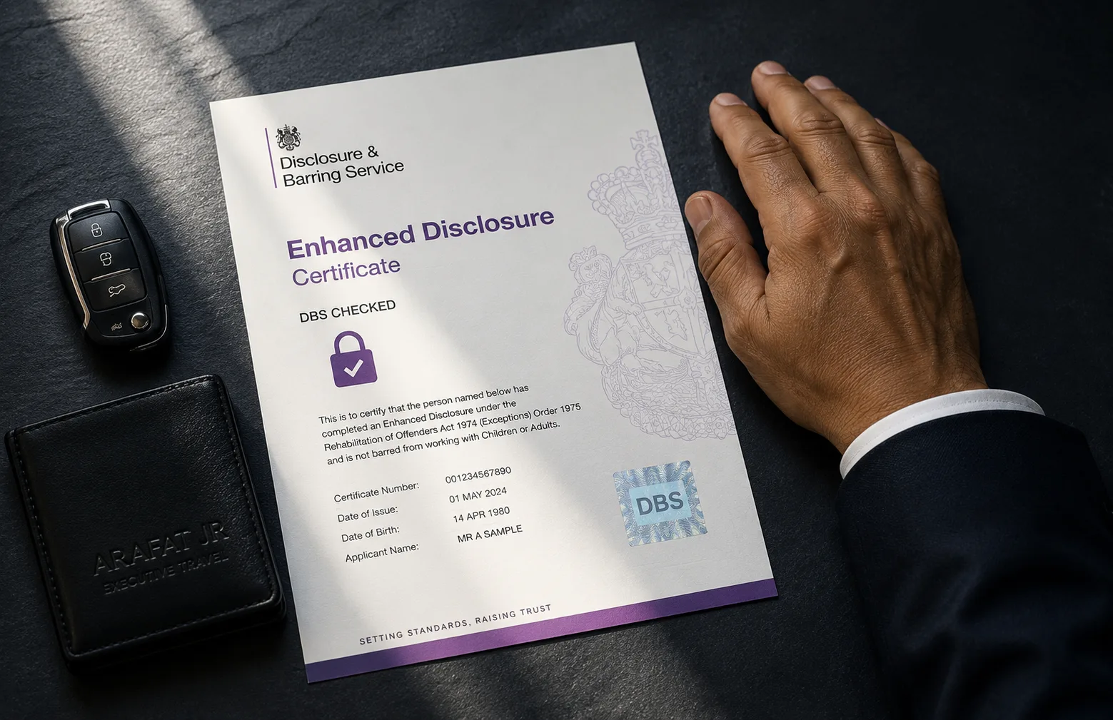 Licensed private hire driver Manchester