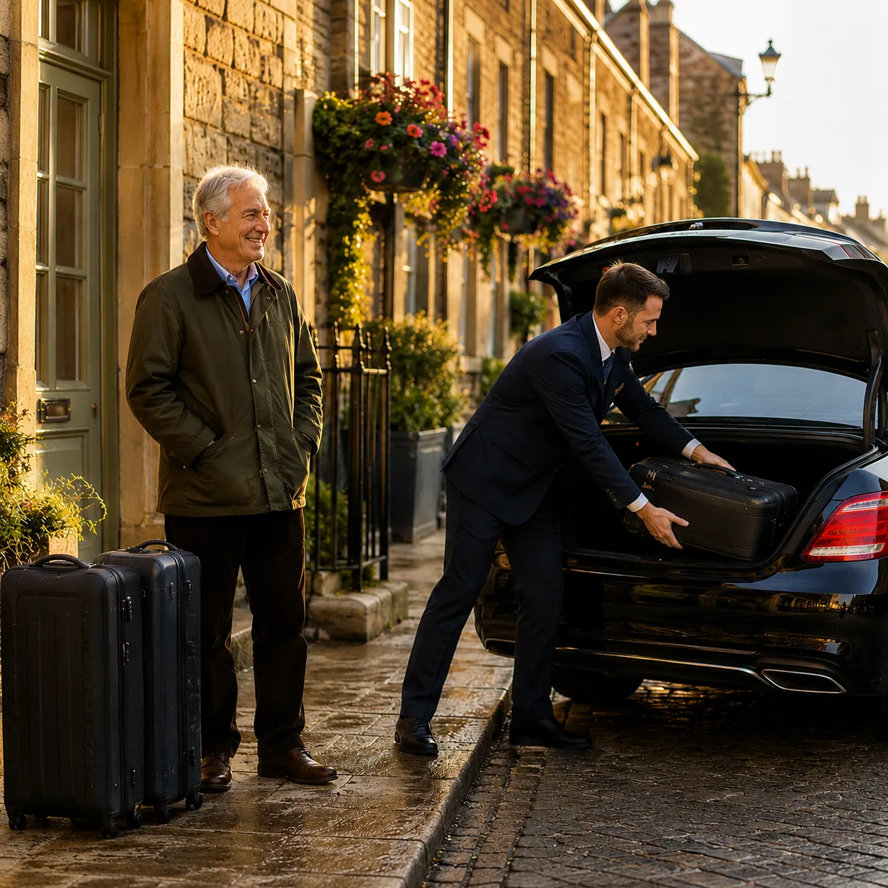 Lancaster to Manchester Airport private hire taxi