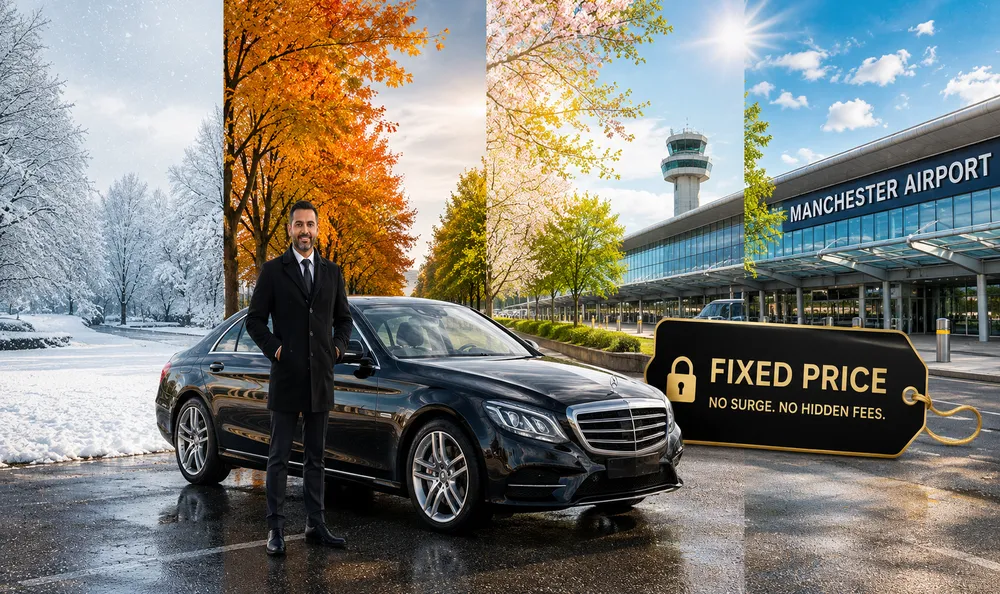 Fixed price taxi Manchester Airport