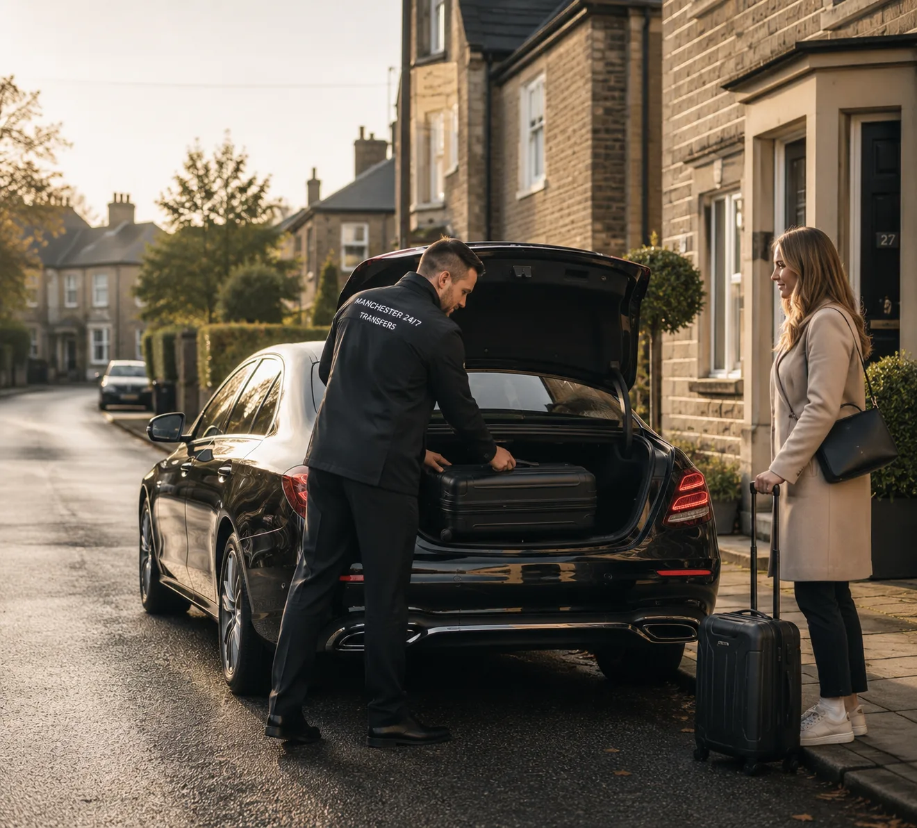Sheffield to Manchester Airport private hire taxi