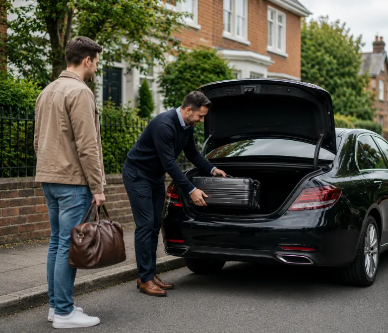 Macclesfield to Manchester Airport private hire taxi