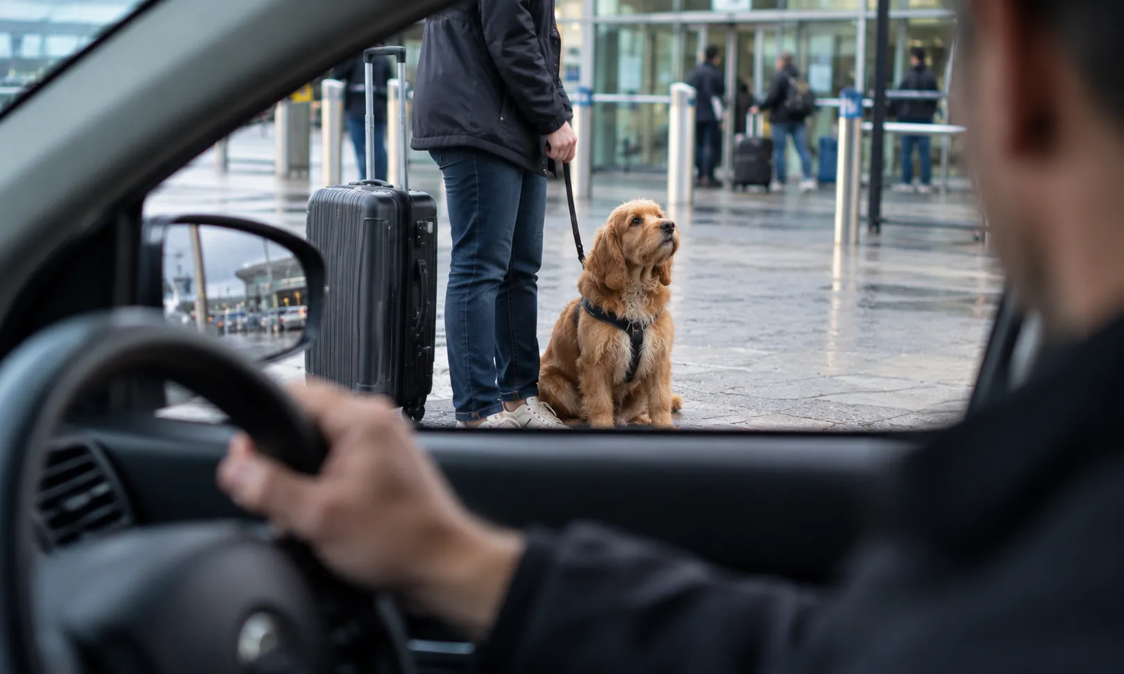 Will taxis take dogs at Manchester Airport